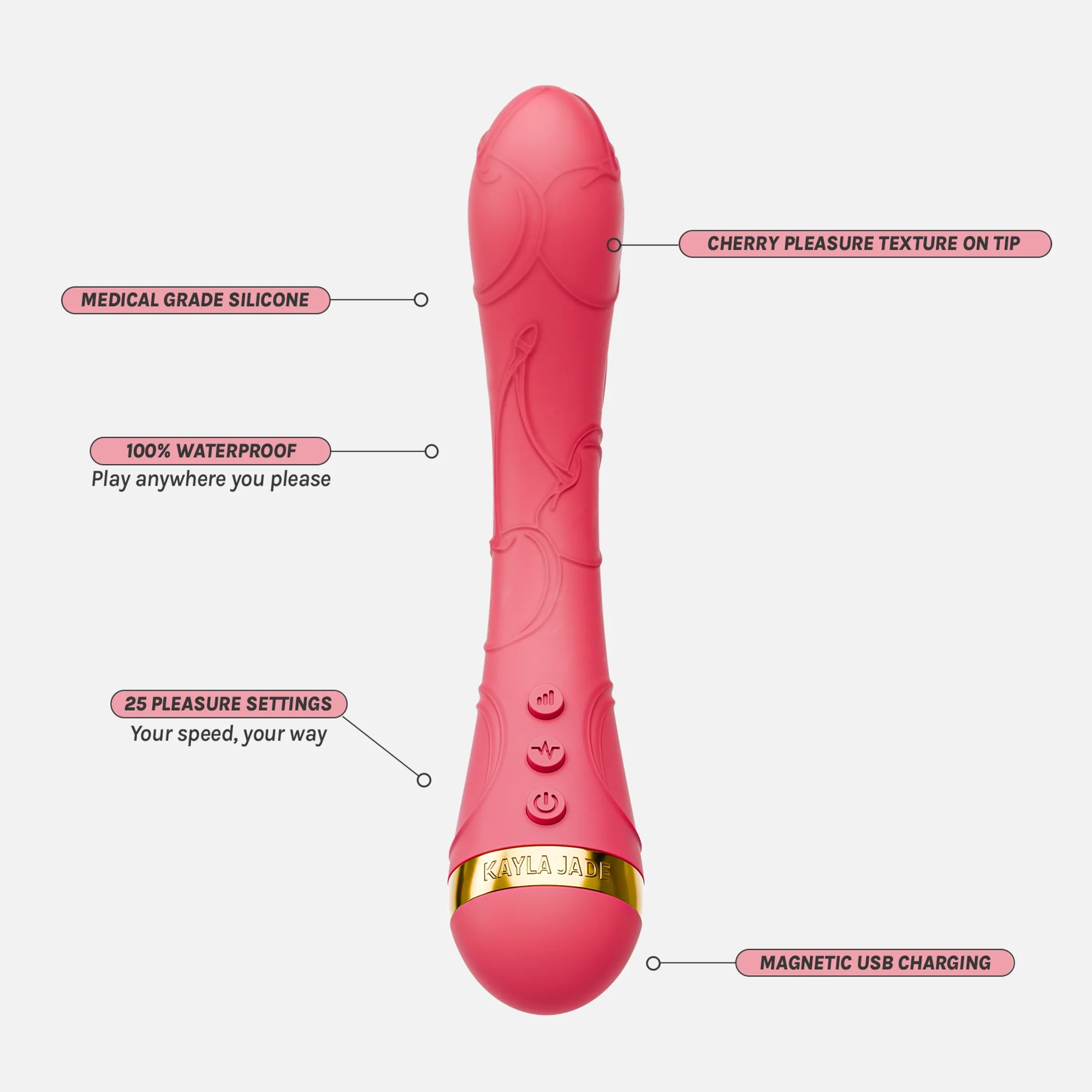 Cherry Bomb G Spot Vibrator - Image 2