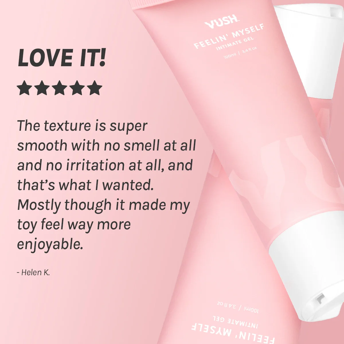 Feelin' Myself Water-Based Intimate Gel - 100ml - Image 5